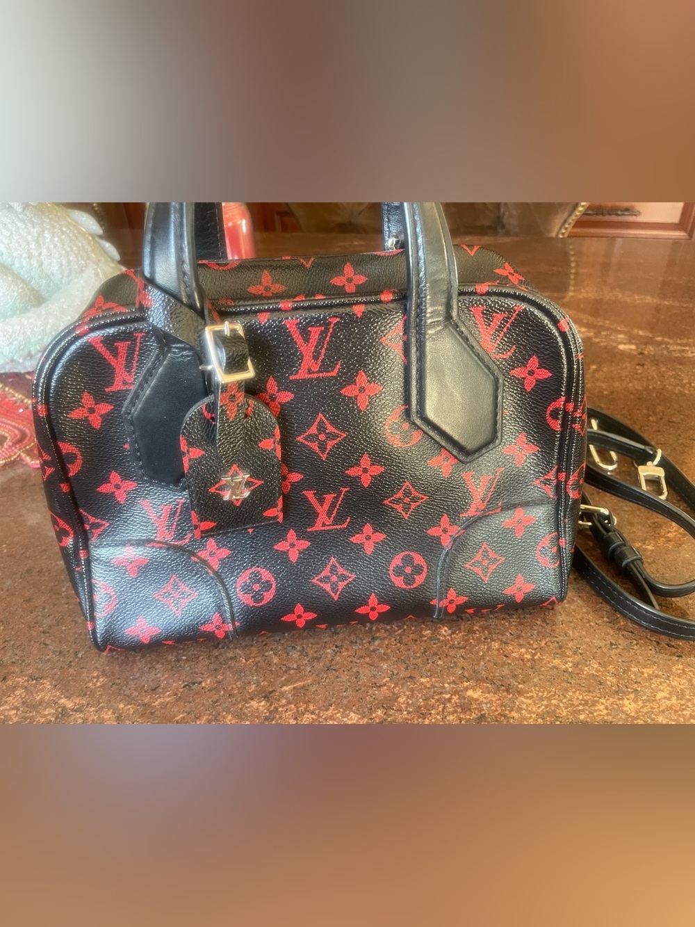 Louis Vuitton lmtd edition Infrarouge Dora  bag RARE